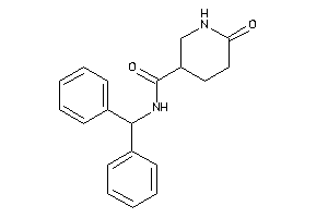 N-benzhydryl-6-keto-nipecotamide