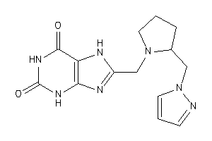 8-[[2-(pyrazol-1-ylmethyl)pyrrolidino]methyl]-7H-xanthine