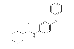 N-[4-(phenylthio)phenyl]-1,4-dioxane-2-carboxamide