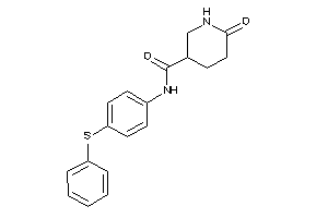 6-keto-N-[4-(phenylthio)phenyl]nipecotamide