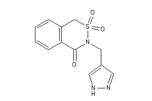Image of 2,2-diketo-3-(1H-pyrazol-4-ylmethyl)-1H-benzo[d]thiazin-4-one