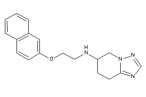 2-(2-naphthoxy)ethyl-(5,6,7,8-tetrahydro-[1,2,4]triazolo[1,5-a]pyridin-6-yl)amine