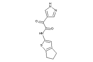 N-(5,6-dihydro-4H-cyclopenta[b]thiophen-2-yl)-2-keto-2-(1H-pyrazol-4-yl)acetamide