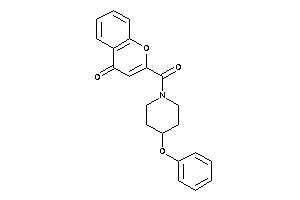 2-(4-phenoxypiperidine-1-carbonyl)chromone