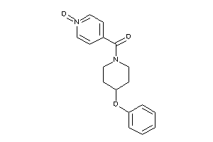 (1-keto-4-pyridyl)-(4-phenoxypiperidino)methanone