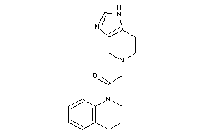 1-(3,4-dihydro-2H-quinolin-1-yl)-2-(1,4,6,7-tetrahydroimidazo[4,5-c]pyridin-5-yl)ethanone