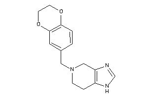 5-(2,3-dihydro-1,4-benzodioxin-7-ylmethyl)-1,4,6,7-tetrahydroimidazo[4,5-c]pyridine