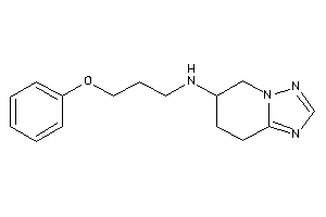 3-phenoxypropyl(5,6,7,8-tetrahydro-[1,2,4]triazolo[1,5-a]pyridin-6-yl)amine