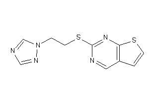 2-[2-(1,2,4-triazol-1-yl)ethylthio]thieno[2,3-d]pyrimidine