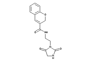 N-[2-(2,5-diketoimidazolidin-1-yl)ethyl]-2H-chromene-3-carboxamide