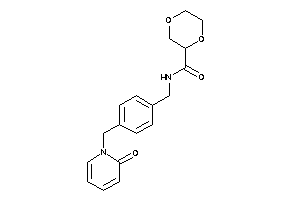 N-[4-[(2-keto-1-pyridyl)methyl]benzyl]-1,4-dioxane-2-carboxamide