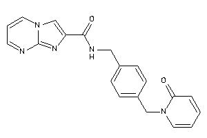 N-[4-[(2-keto-1-pyridyl)methyl]benzyl]imidazo[1,2-a]pyrimidine-2-carboxamide