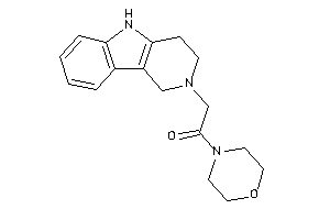 1-morpholino-2-(1,3,4,5-tetrahydropyrido[4,3-b]indol-2-yl)ethanone