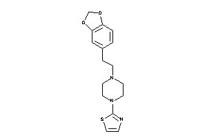2-(4-homopiperonylpiperazino)thiazole