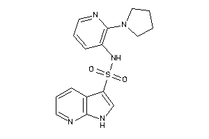 N-(2-pyrrolidino-3-pyridyl)-1H-pyrrolo[2,3-b]pyridine-3-sulfonamide