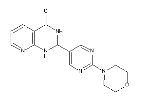 2-(2-morpholinopyrimidin-5-yl)-2,3-dihydro-1H-pyrido[2,3-d]pyrimidin-4-one