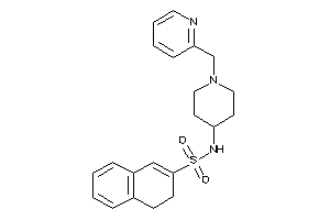 N-[1-(2-pyridylmethyl)-4-piperidyl]-3,4-dihydronaphthalene-2-sulfonamide