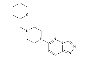 6-[4-(tetrahydropyran-2-ylmethyl)piperazino]-[1,2,4]triazolo[3,4-f]pyridazine