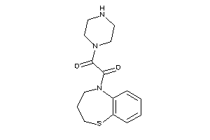 1-(3,4-dihydro-2H-1,5-benzothiazepin-5-yl)-2-piperazino-ethane-1,2-dione