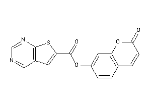 Thieno[2,3-d]pyrimidine-6-carboxylic Acid (2-ketochromen-7-yl) Ester