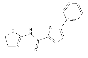 5-phenyl-N-(2-thiazolin-2-yl)thiophene-2-carboxamide