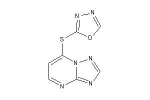 2-([1,2,4]triazolo[1,5-a]pyrimidin-7-ylthio)-1,3,4-oxadiazole