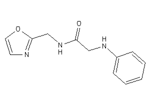 2-anilino-N-(oxazol-2-ylmethyl)acetamide