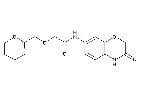 N-(3-keto-4H-1,4-benzoxazin-7-yl)-2-(tetrahydropyran-2-ylmethoxy)acetamide