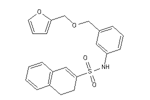 N-[3-(2-furfuryloxymethyl)phenyl]-3,4-dihydronaphthalene-2-sulfonamide