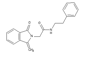 2-(1-keto-3-methylene-isoindolin-2-yl)-N-phenethyl-acetamide