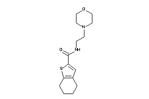 N-(2-morpholinoethyl)-4,5,6,7-tetrahydrobenzothiophene-2-carboxamide