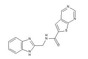 N-(1H-benzimidazol-2-ylmethyl)thieno[2,3-d]pyrimidine-6-carboxamide