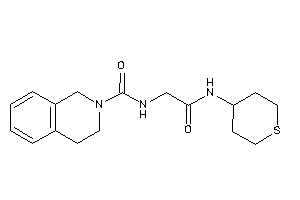 N-[2-keto-2-(tetrahydrothiopyran-4-ylamino)ethyl]-3,4-dihydro-1H-isoquinoline-2-carboxamide