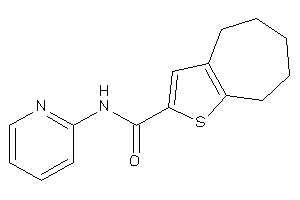 N-(2-pyridyl)-5,6,7,8-tetrahydro-4H-cyclohepta[b]thiophene-2-carboxamide