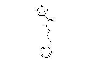 N-(2-phenoxyethyl)-1,2,5-thiadiazole-3-carboxamide
