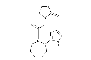 3-[2-keto-2-[2-(1H-pyrrol-2-yl)azepan-1-yl]ethyl]thiazolidin-2-one