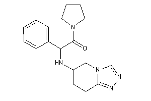 2-phenyl-1-pyrrolidino-2-(5,6,7,8-tetrahydro-[1,2,4]triazolo[4,3-a]pyridin-6-ylamino)ethanone