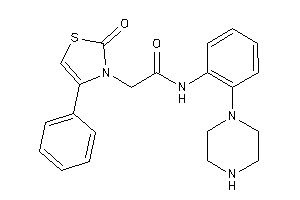 2-(2-keto-4-phenyl-4-thiazolin-3-yl)-N-(2-piperazinophenyl)acetamide