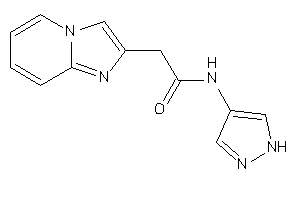 2-imidazo[1,2-a]pyridin-2-yl-N-(1H-pyrazol-4-yl)acetamide