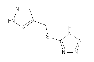 5-(1H-pyrazol-4-ylmethylthio)-1H-tetrazole