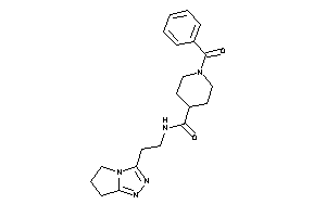 1-benzoyl-N-[2-(6,7-dihydro-5H-pyrrolo[2,1-c][1,2,4]triazol-3-yl)ethyl]isonipecotamide