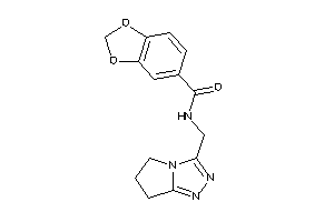 N-(6,7-dihydro-5H-pyrrolo[2,1-c][1,2,4]triazol-3-ylmethyl)-piperonylamide