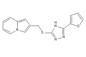 2-[[[5-(2-furyl)-4H-1,2,4-triazol-3-yl]thio]methyl]indolizine