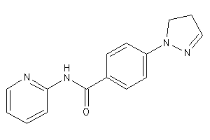 4-(2-pyrazolin-1-yl)-N-(2-pyridyl)benzamide