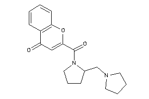 Image of 2-[2-(pyrrolidinomethyl)pyrrolidine-1-carbonyl]chromone