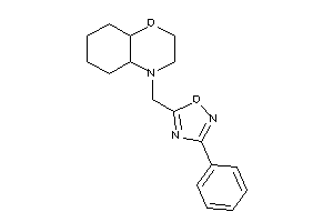 4-[(3-phenyl-1,2,4-oxadiazol-5-yl)methyl]-2,3,4a,5,6,7,8,8a-octahydrobenzo[b][1,4]oxazine