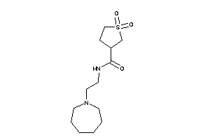 N-[2-(azepan-1-yl)ethyl]-1,1-diketo-thiolane-3-carboxamide