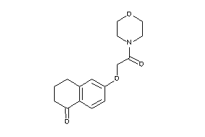 Image of 6-(2-keto-2-morpholino-ethoxy)tetralin-1-one