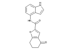 N-(1H-indol-4-yl)-4-keto-6,7-dihydro-5H-benzofuran-2-carboxamide