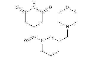 4-[3-(morpholinomethyl)piperidine-1-carbonyl]piperidine-2,6-quinone